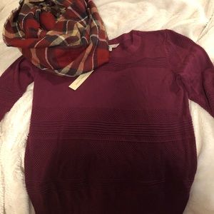 41 Hawthorn women’s sweater and scarf